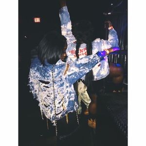 Jean jackets distressed